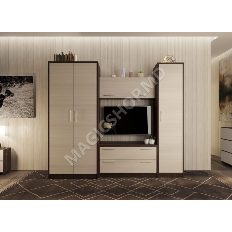 Mobilier perete „Iunosti” 2.25m